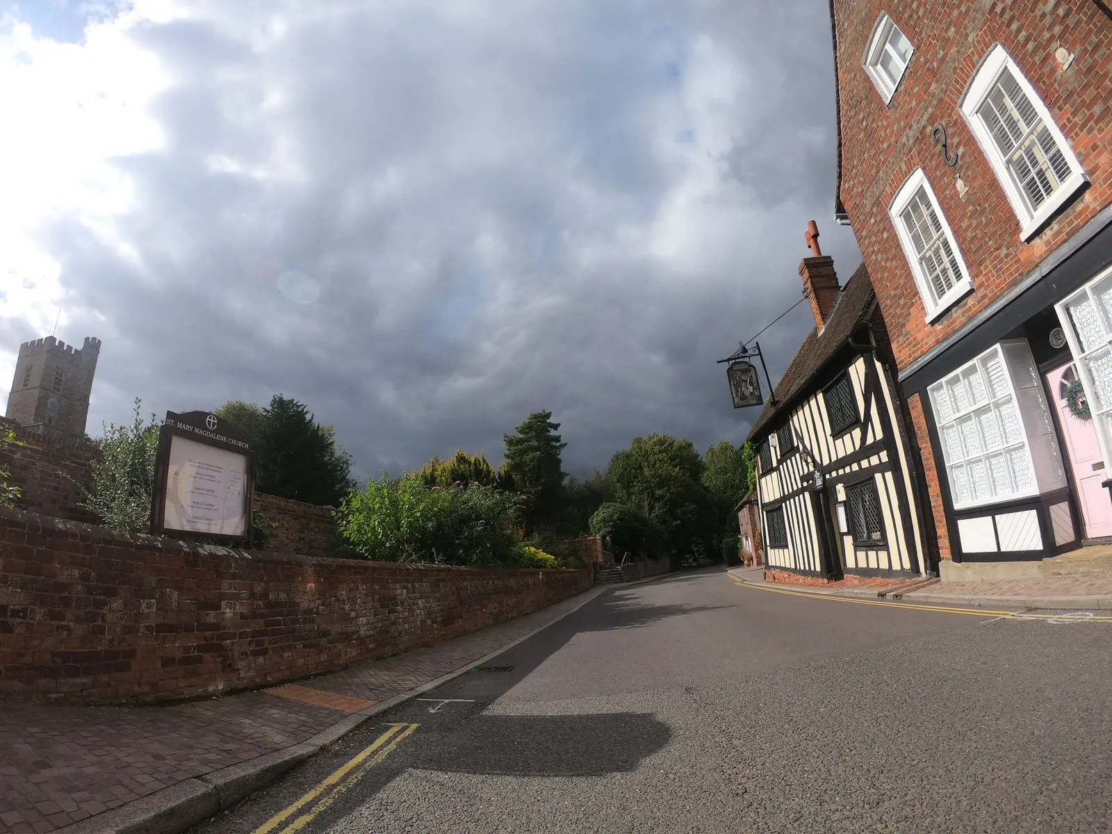 The Leather Bottle Inn — street-level view