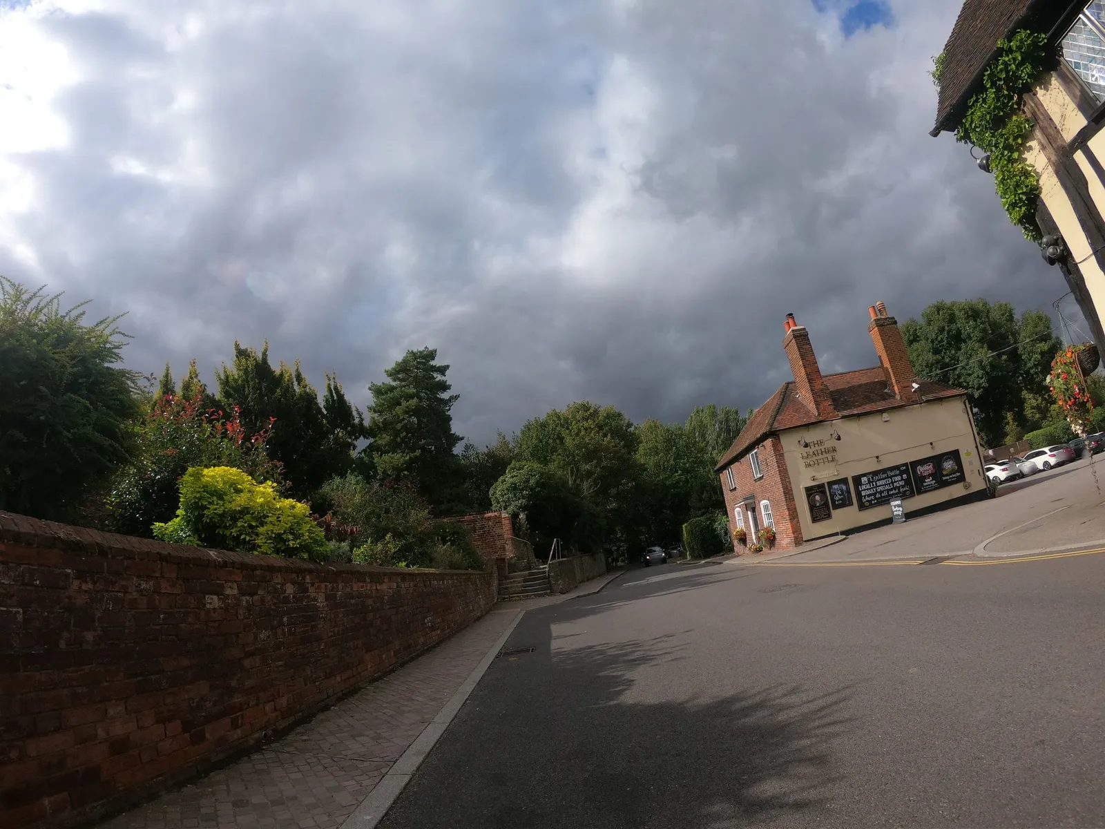 The Leather Bottle Inn — street-level view