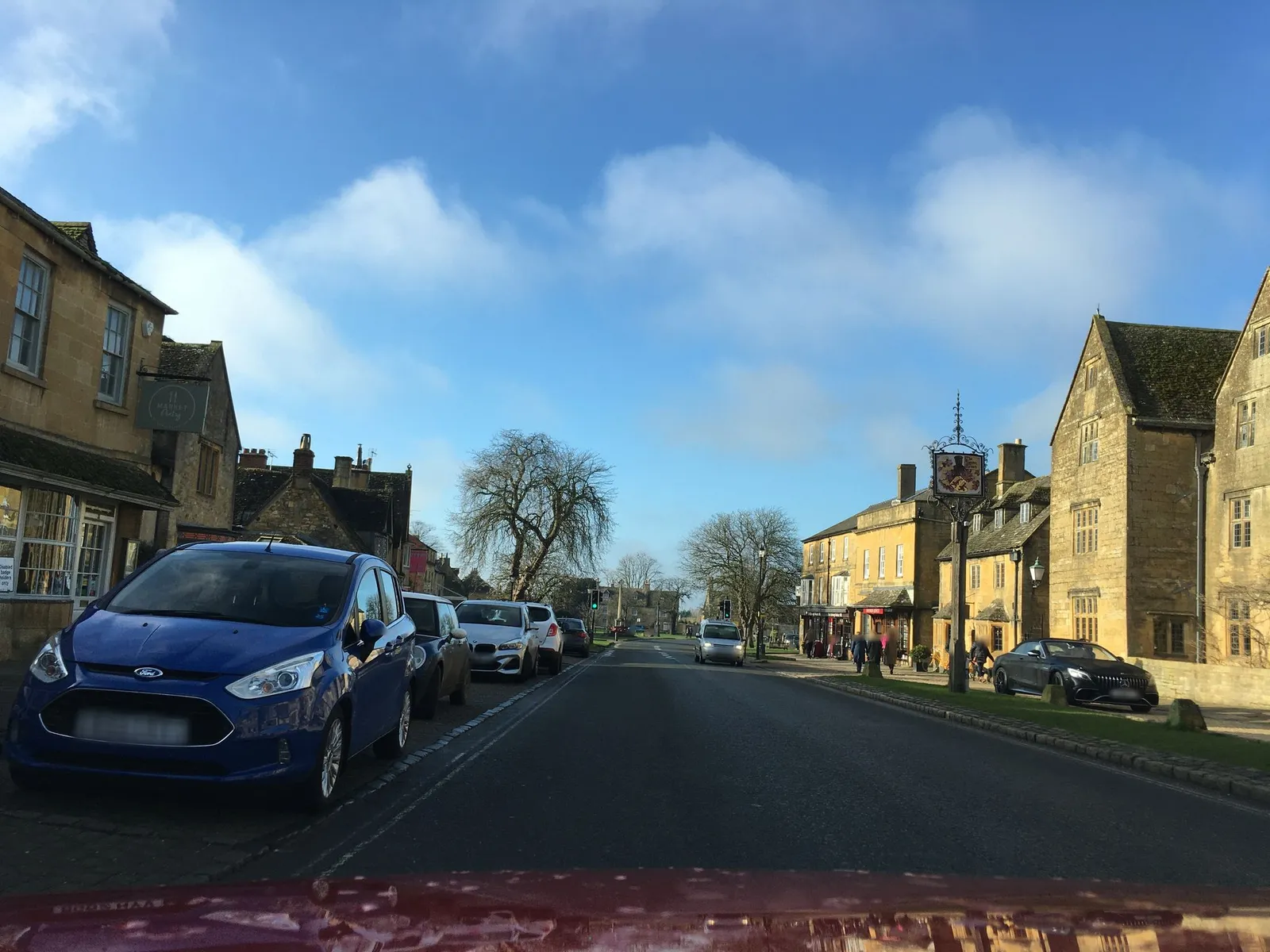 The Lygon Arms — street-level view