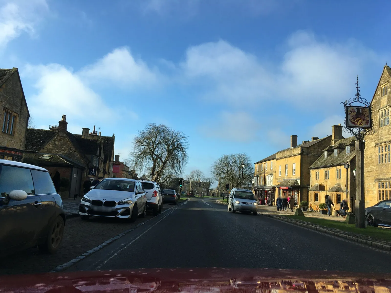 The Lygon Arms — street-level view
