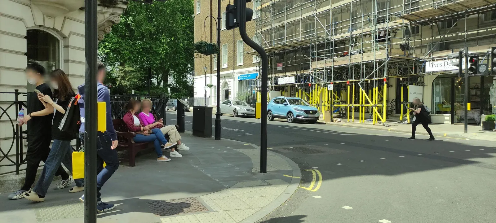 The Mandeville Hotel — street-level view