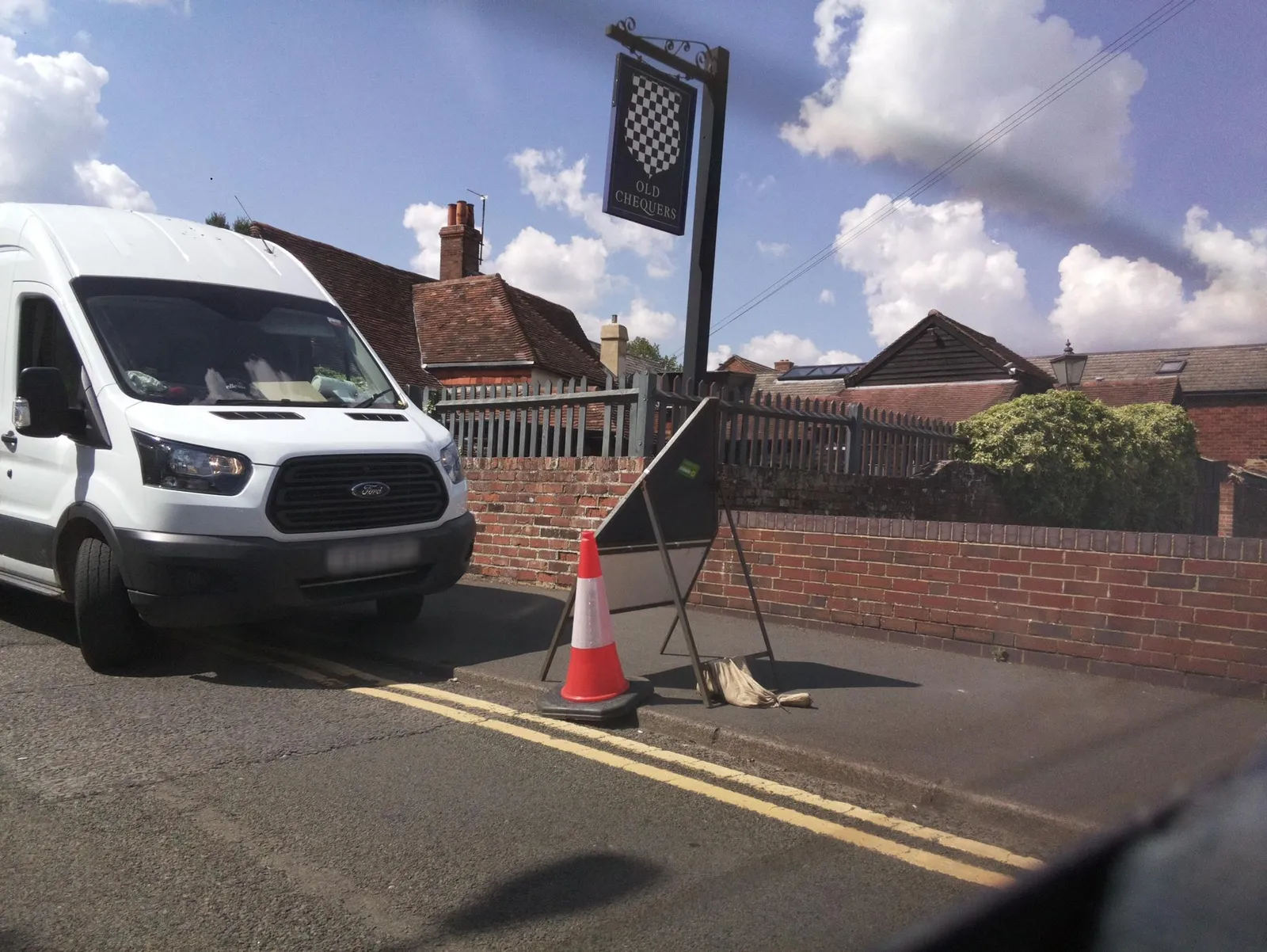 The Old Chequers Public House — street-level view