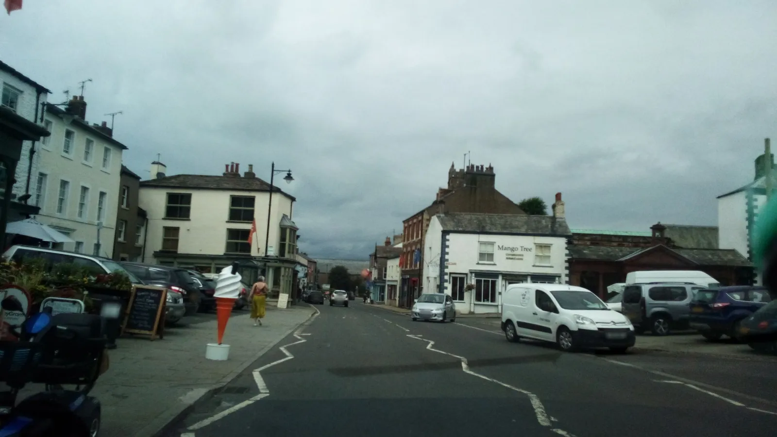 The Pennine Hotel — street-level view