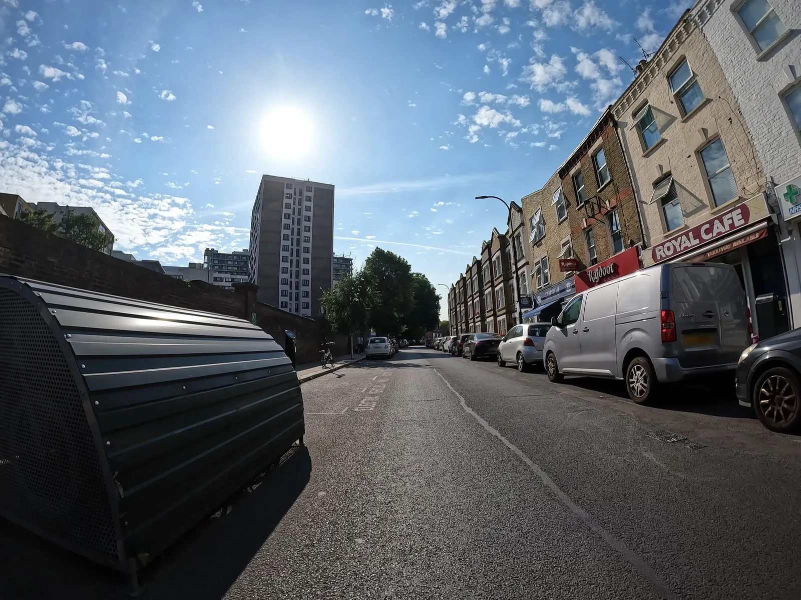The Pillar Hotel — street-level view