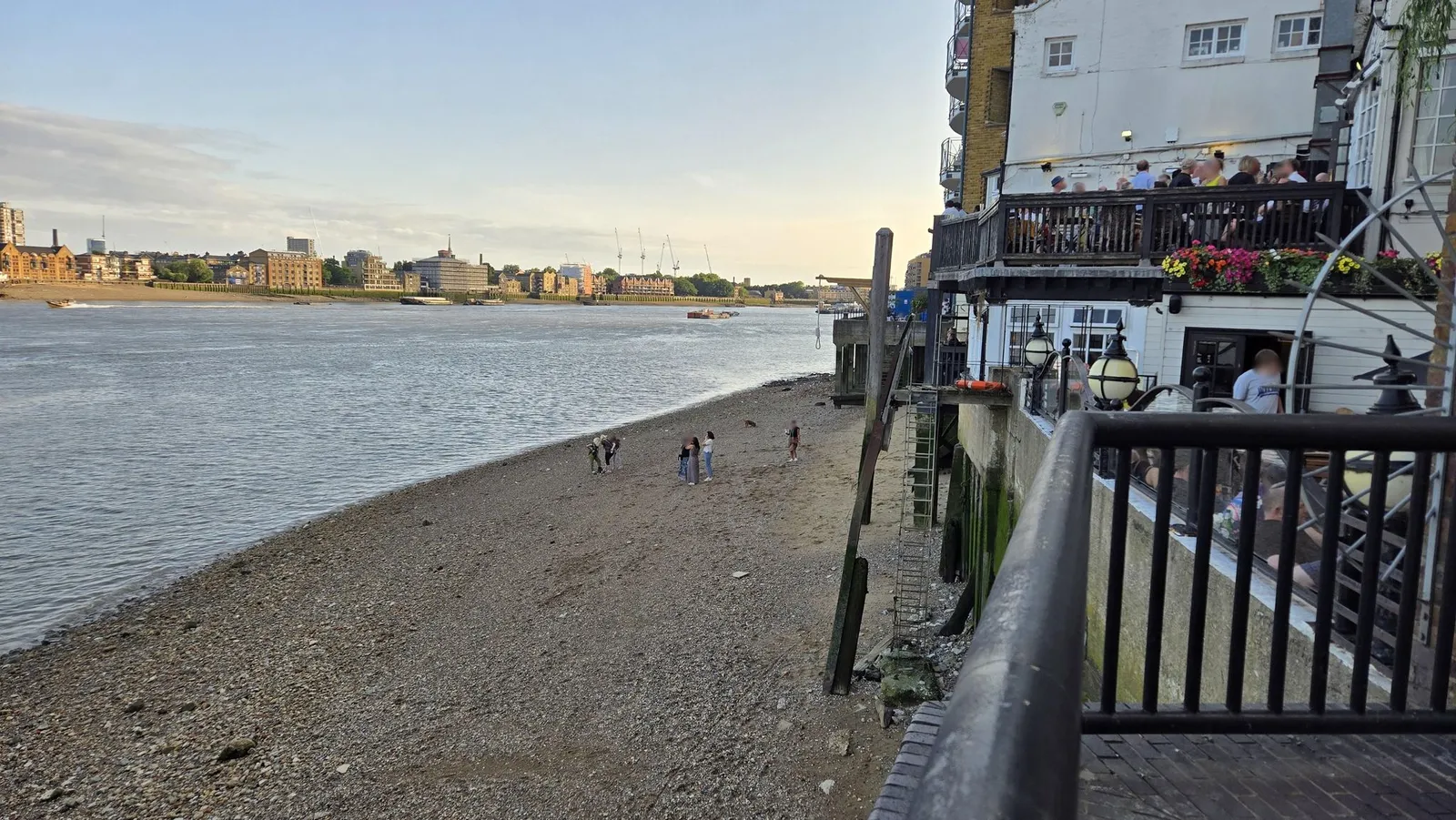 The Prospect of Whitby — street-level view