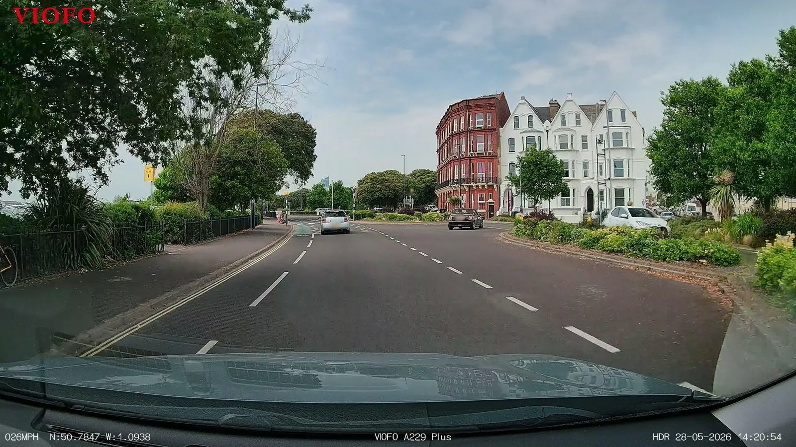 The Queens Hotel — street-level view