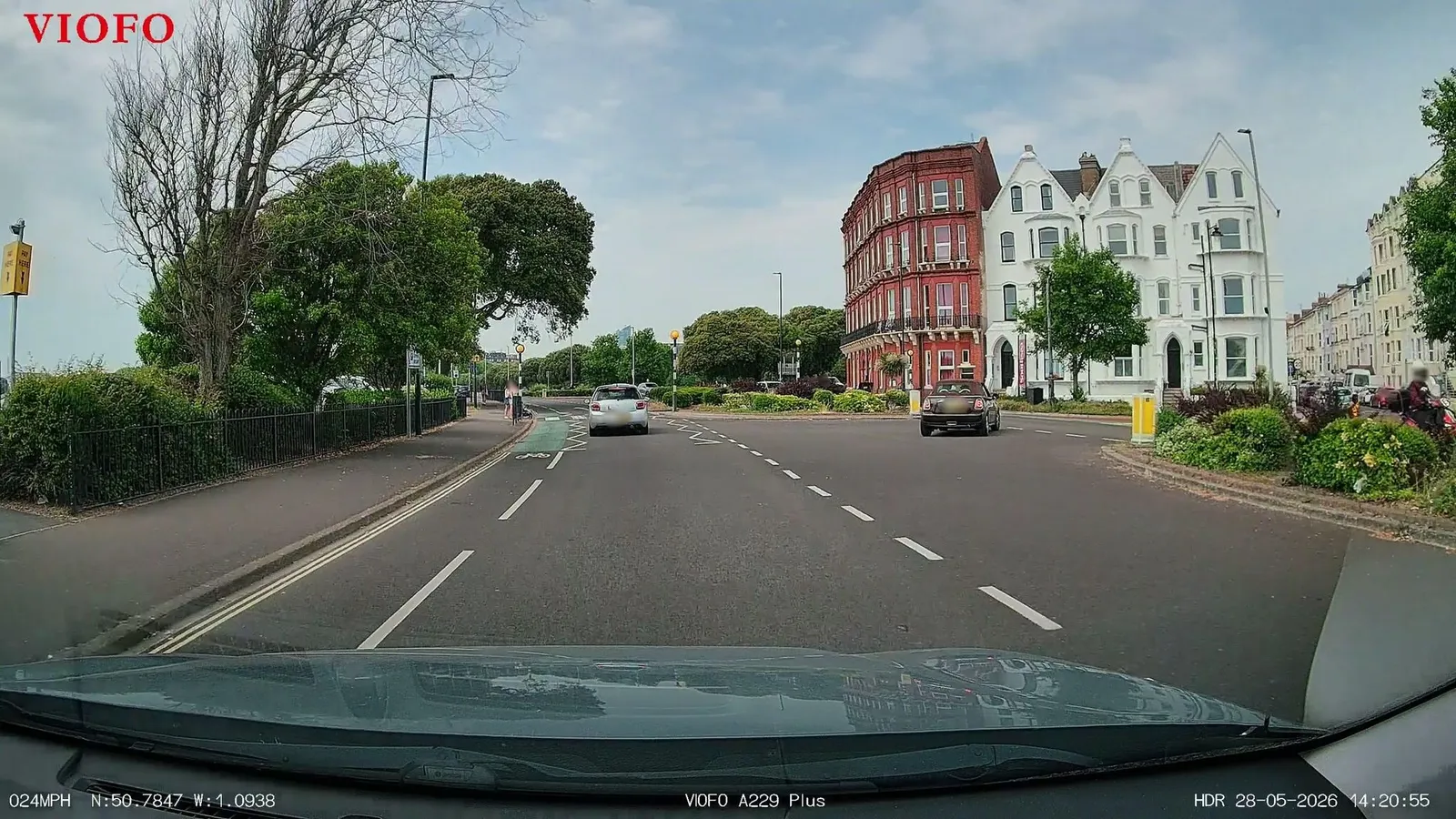 The Queens Hotel — street-level view