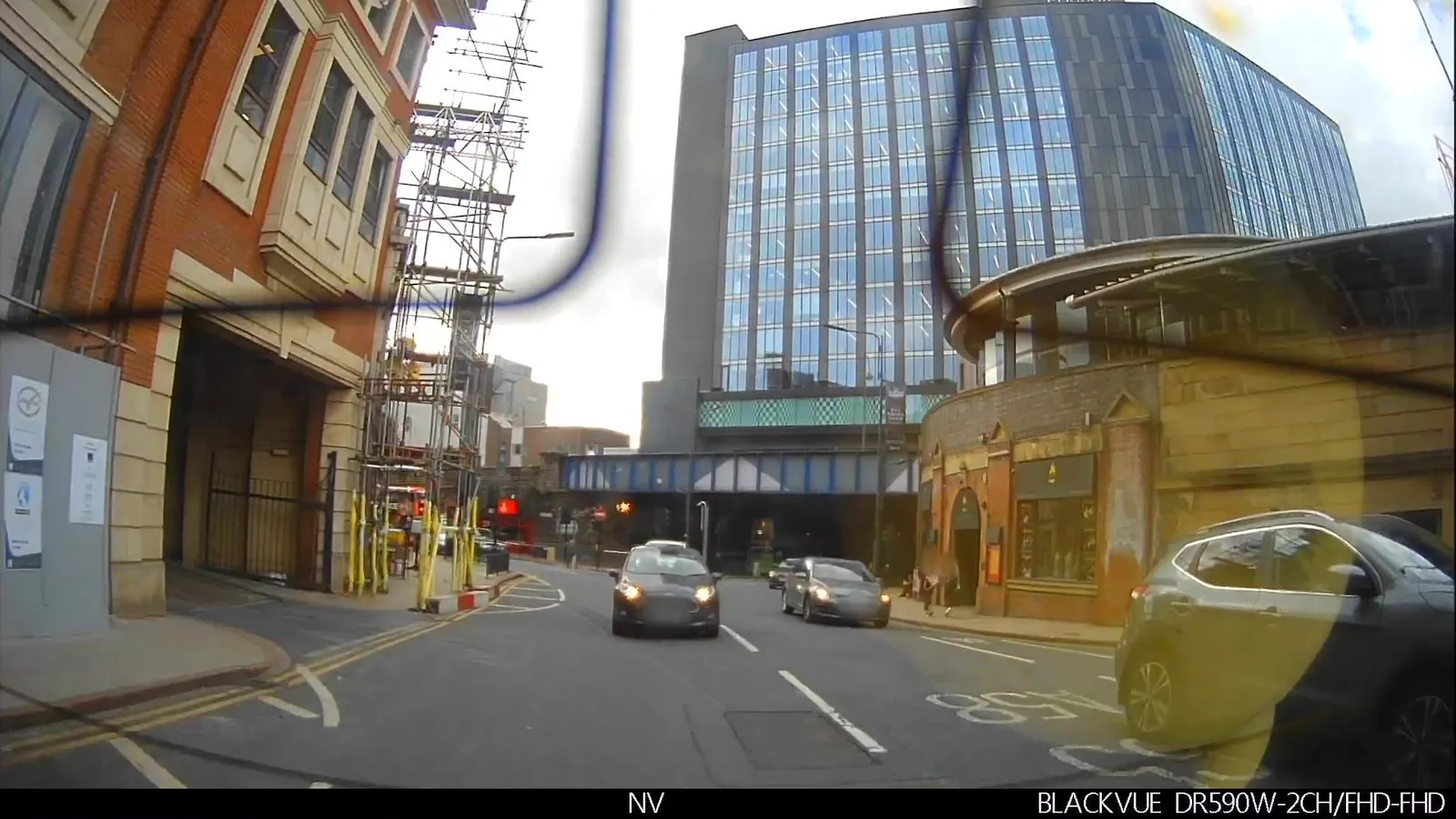 The Queens Hotel — street-level view
