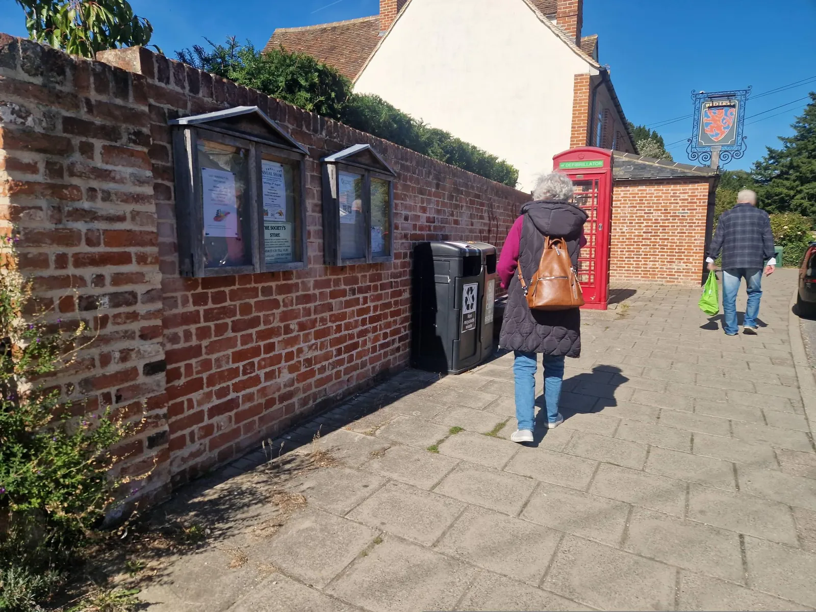 The Red Lion, East Bergholt — street-level view
