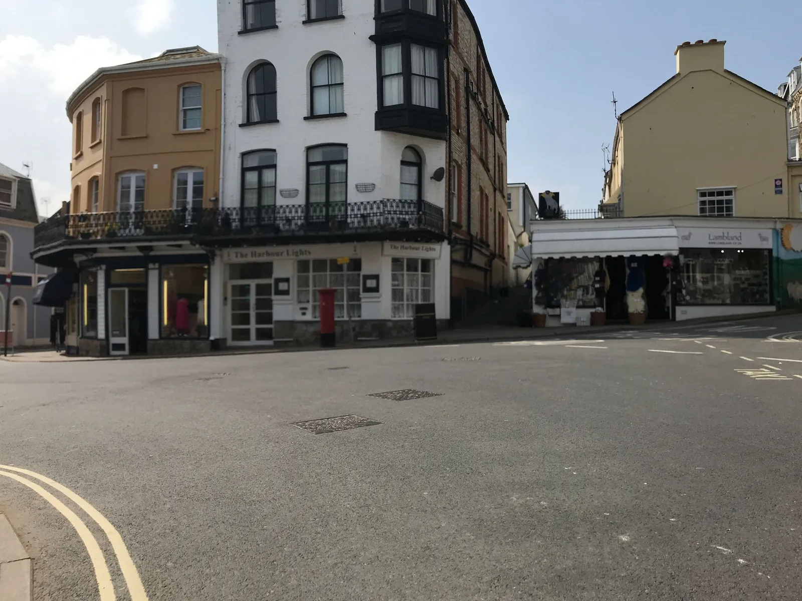The Royal Britannia Hotel — street-level view