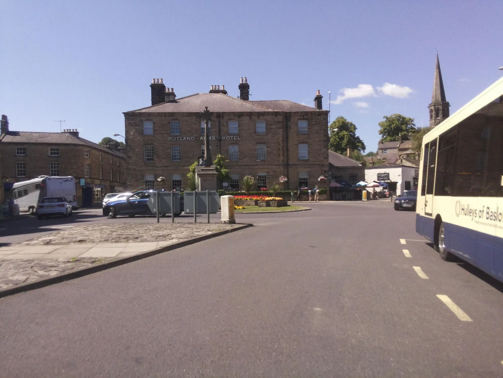 The Rutland Arms Hotel — street-level view