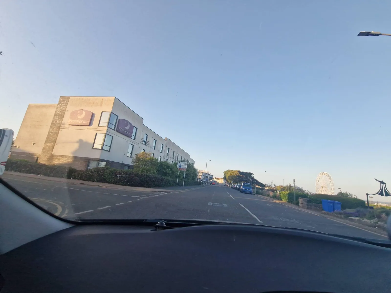 The Sandrock Hotel — street-level view