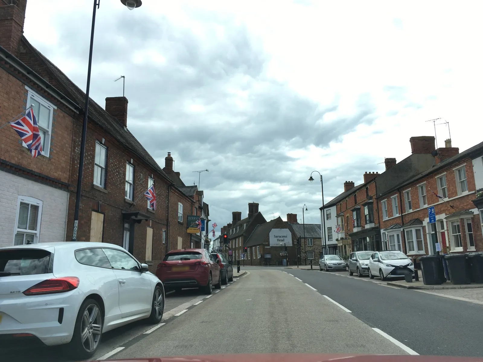 The Saracen's Head — street-level view