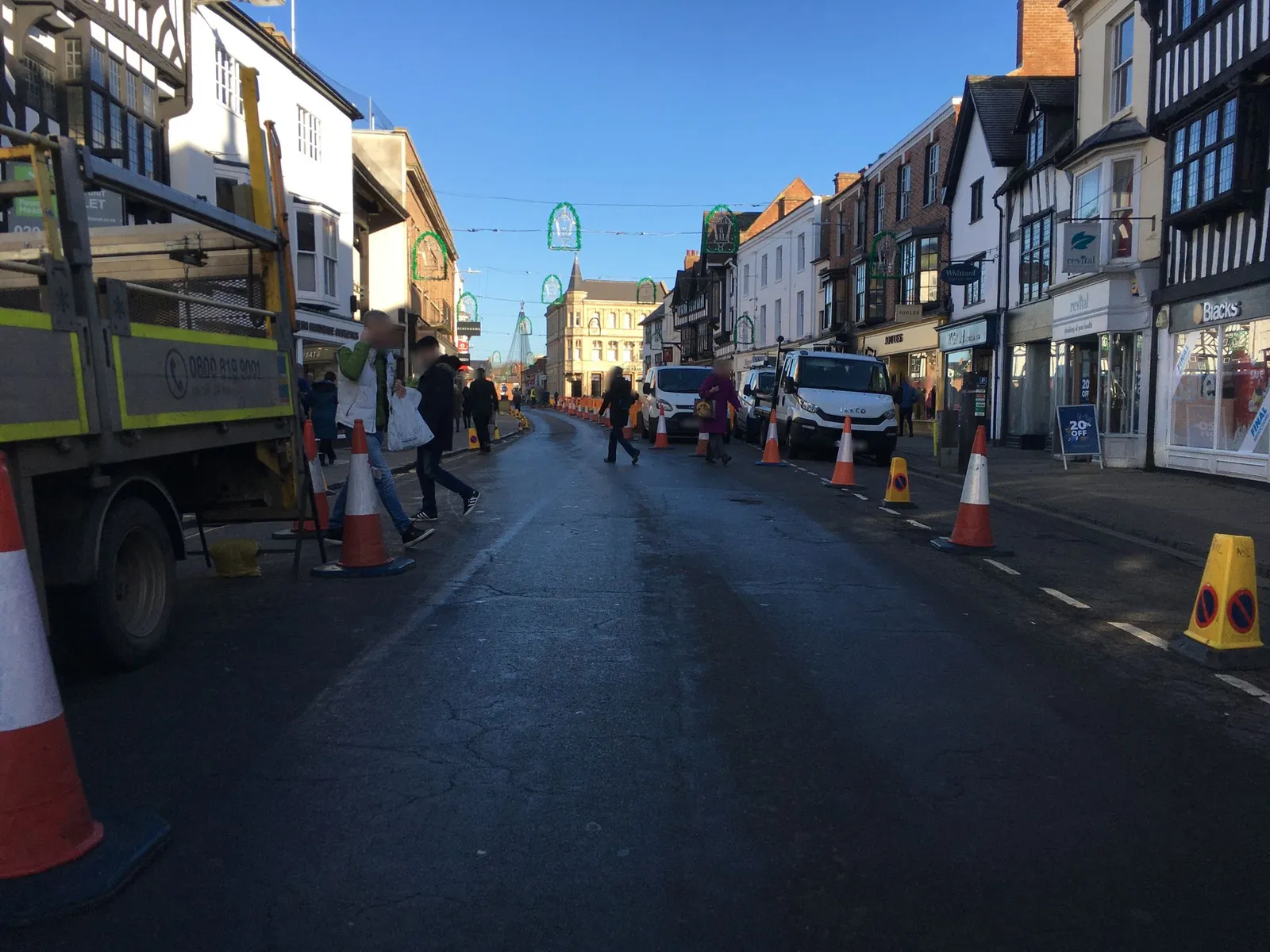 The Shakespeare — street-level view
