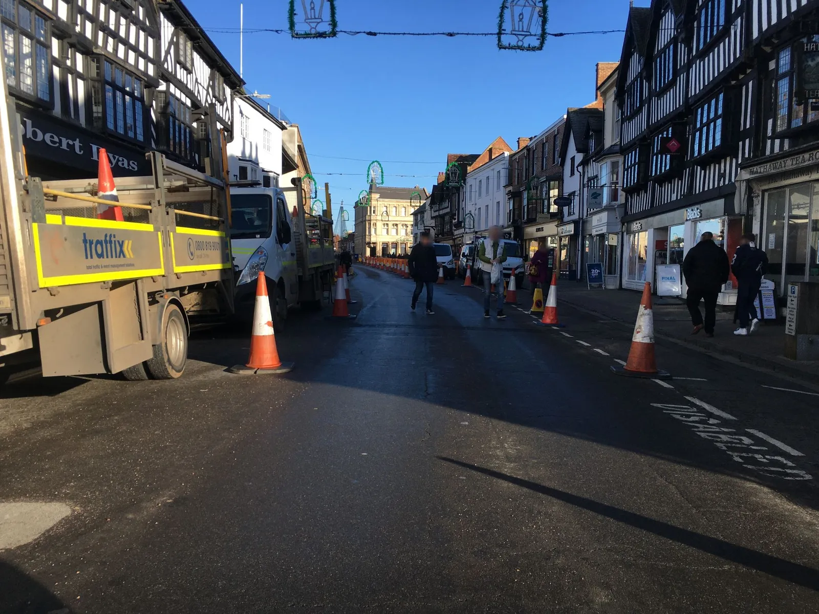 The Shakespeare — street-level view