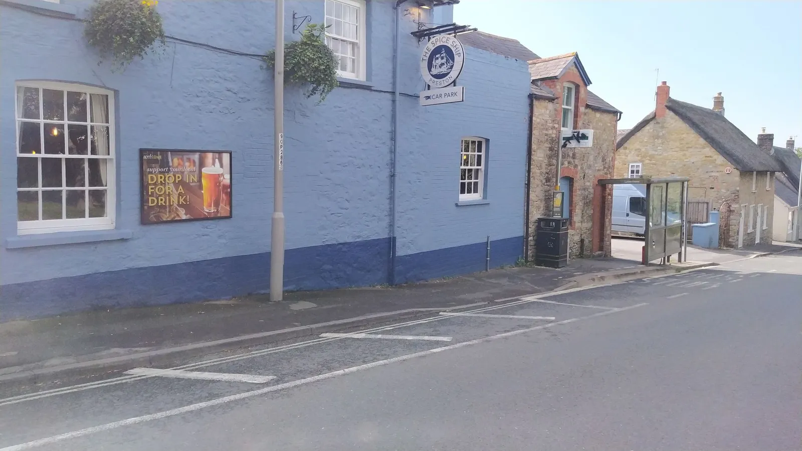 The Spice Ship Inn — street-level view