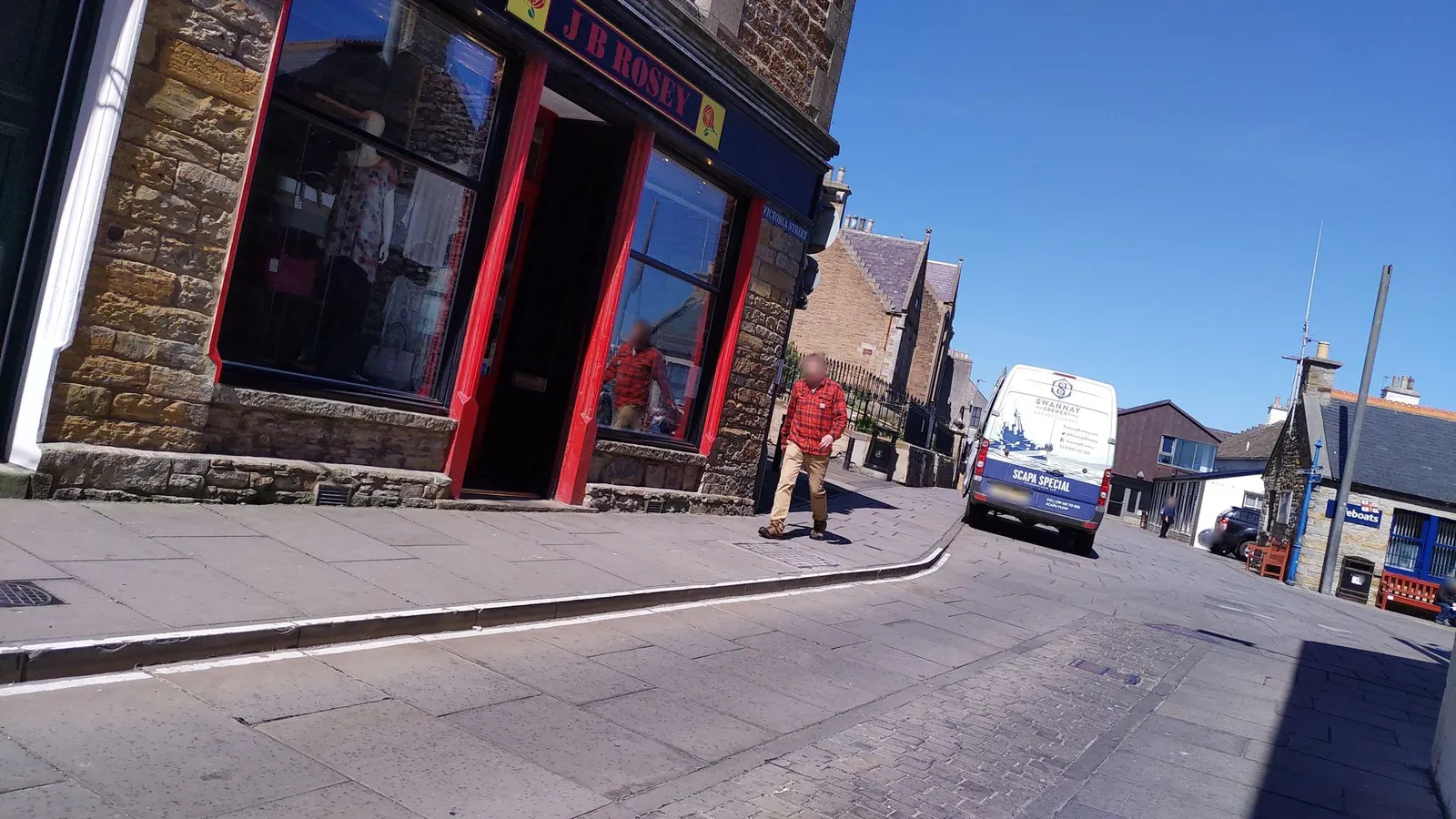 The Stromness Hotel — street-level view