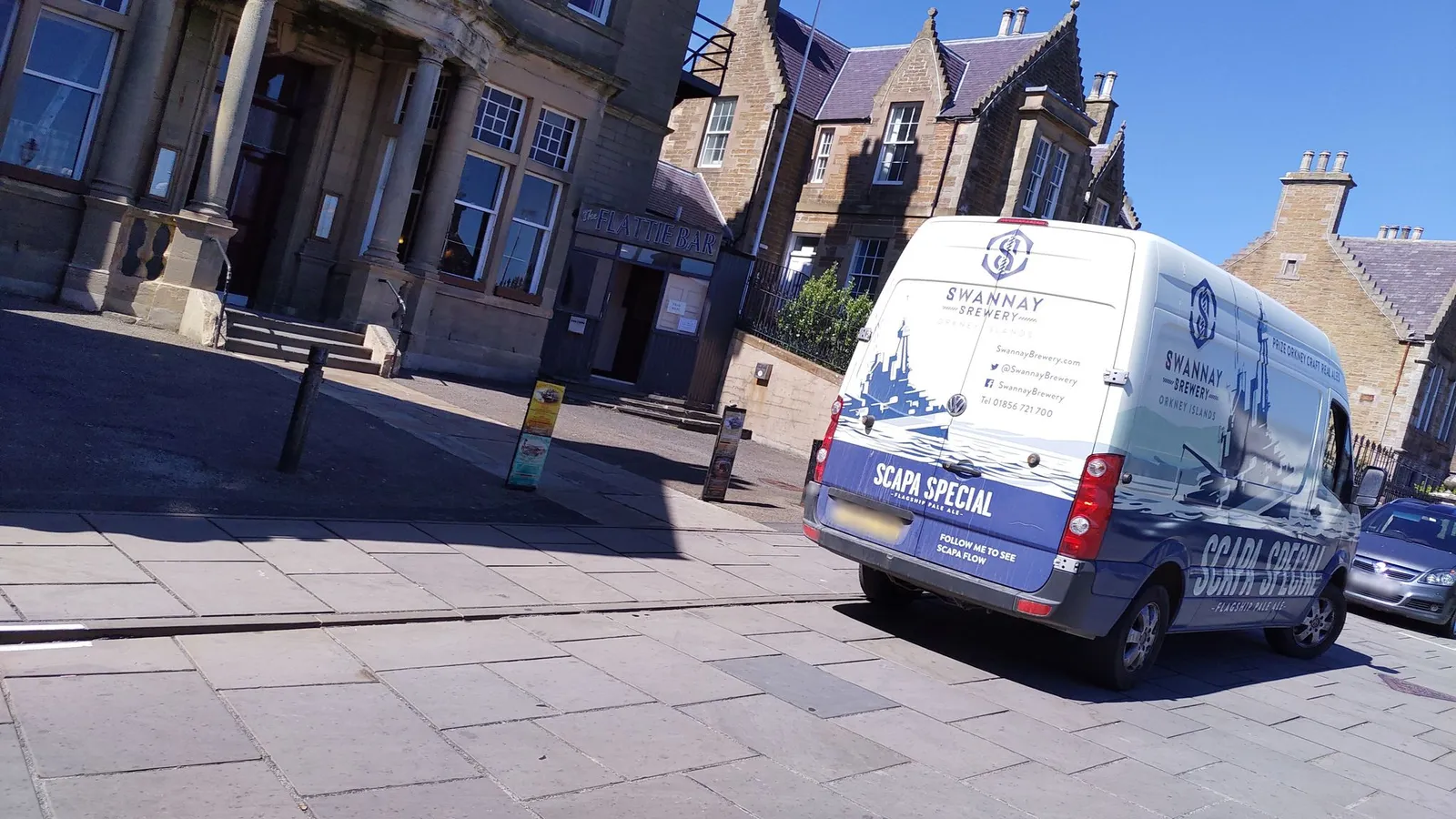 The Stromness Hotel — street-level view