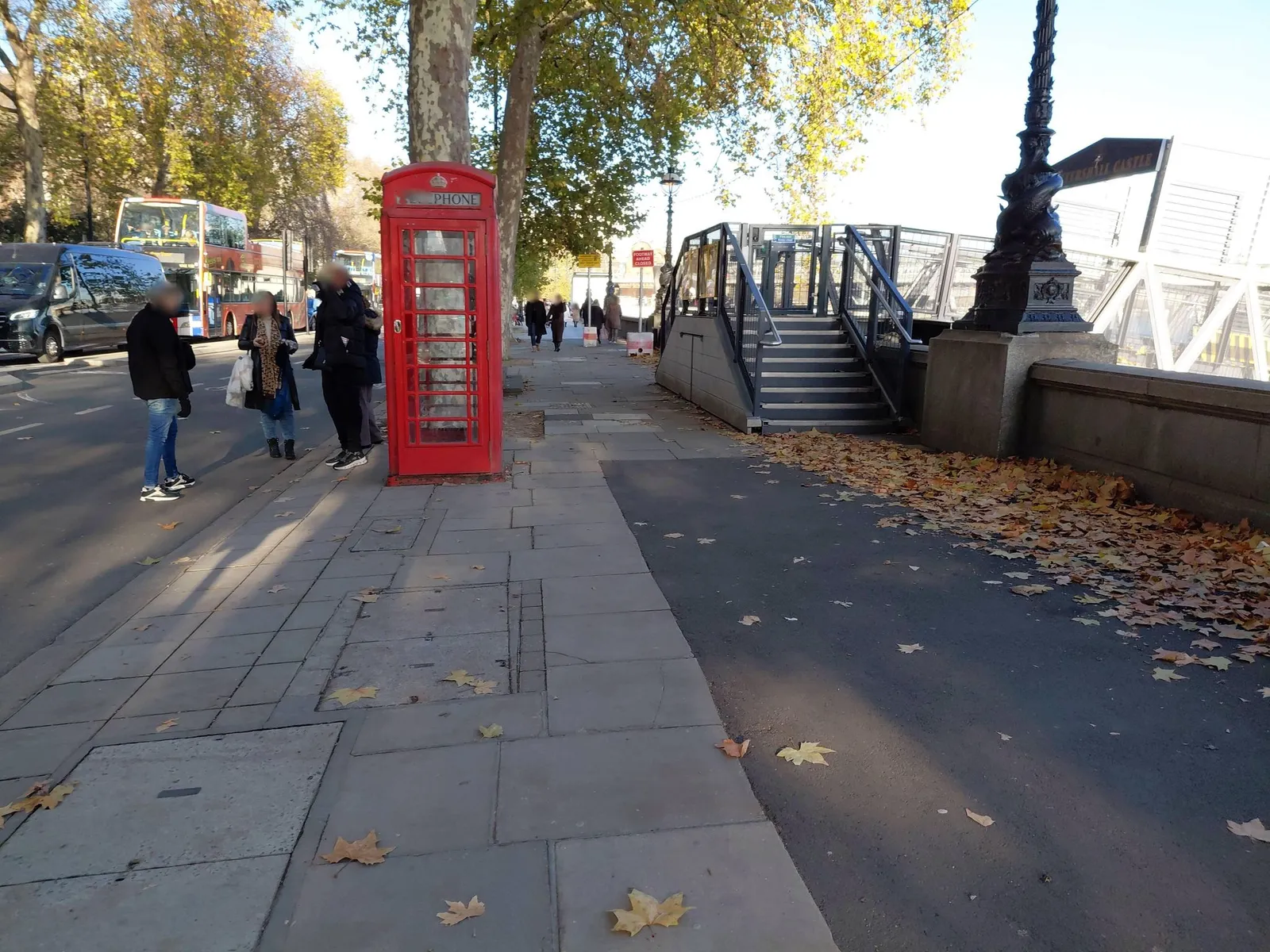 The Tattershall Castle — street-level view