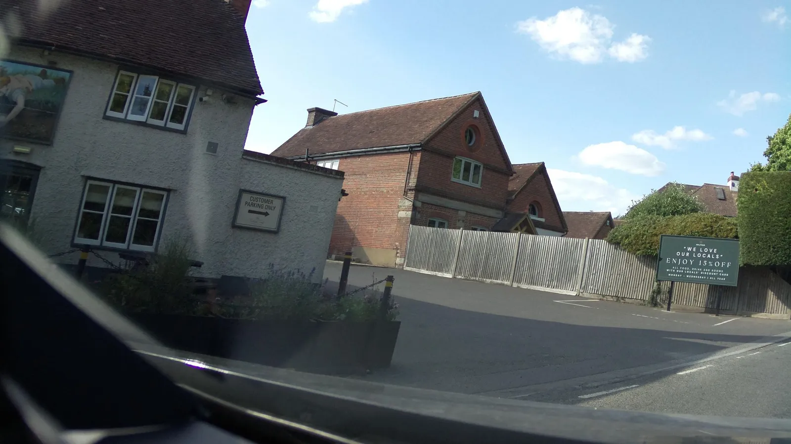 The Tickled Trout — street-level view