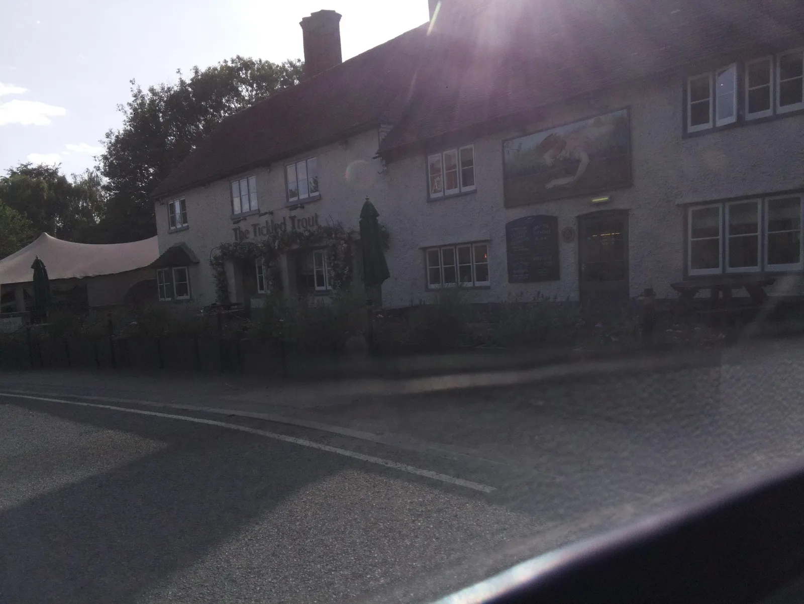 The Tickled Trout — street-level view