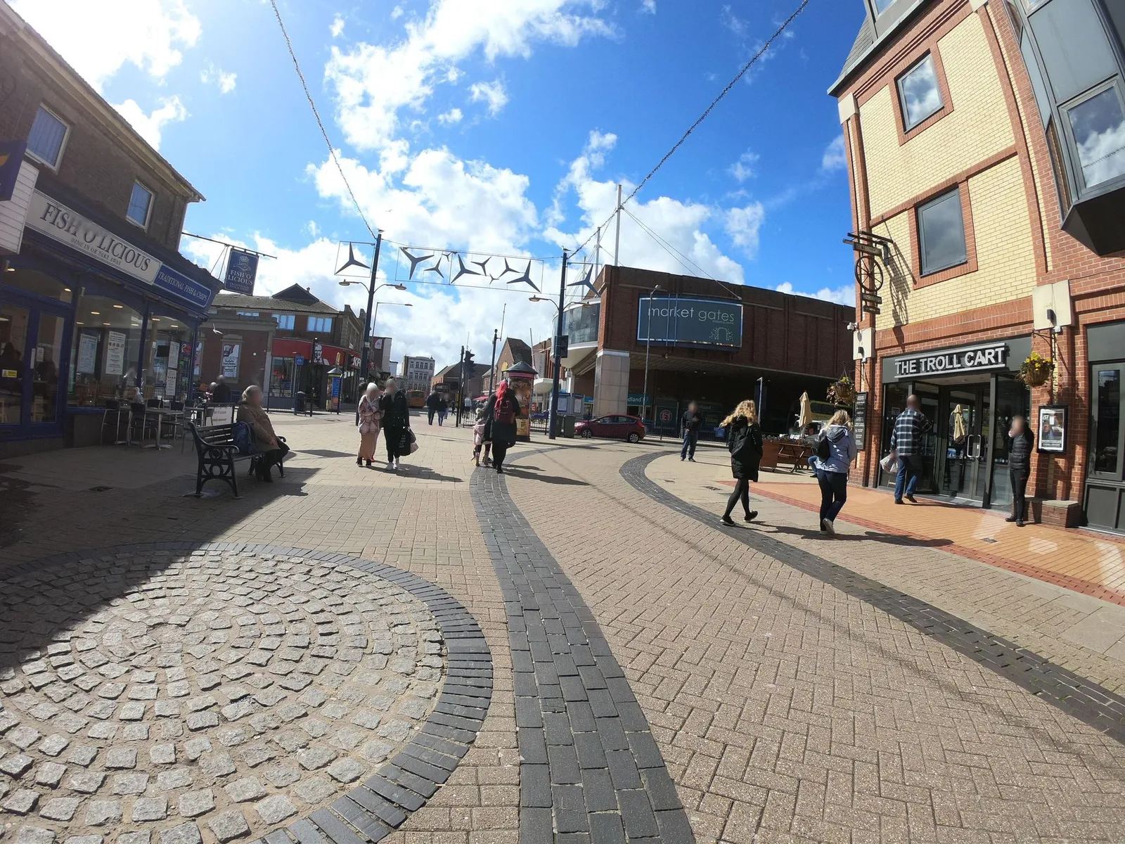 The Troll Cart — street-level view