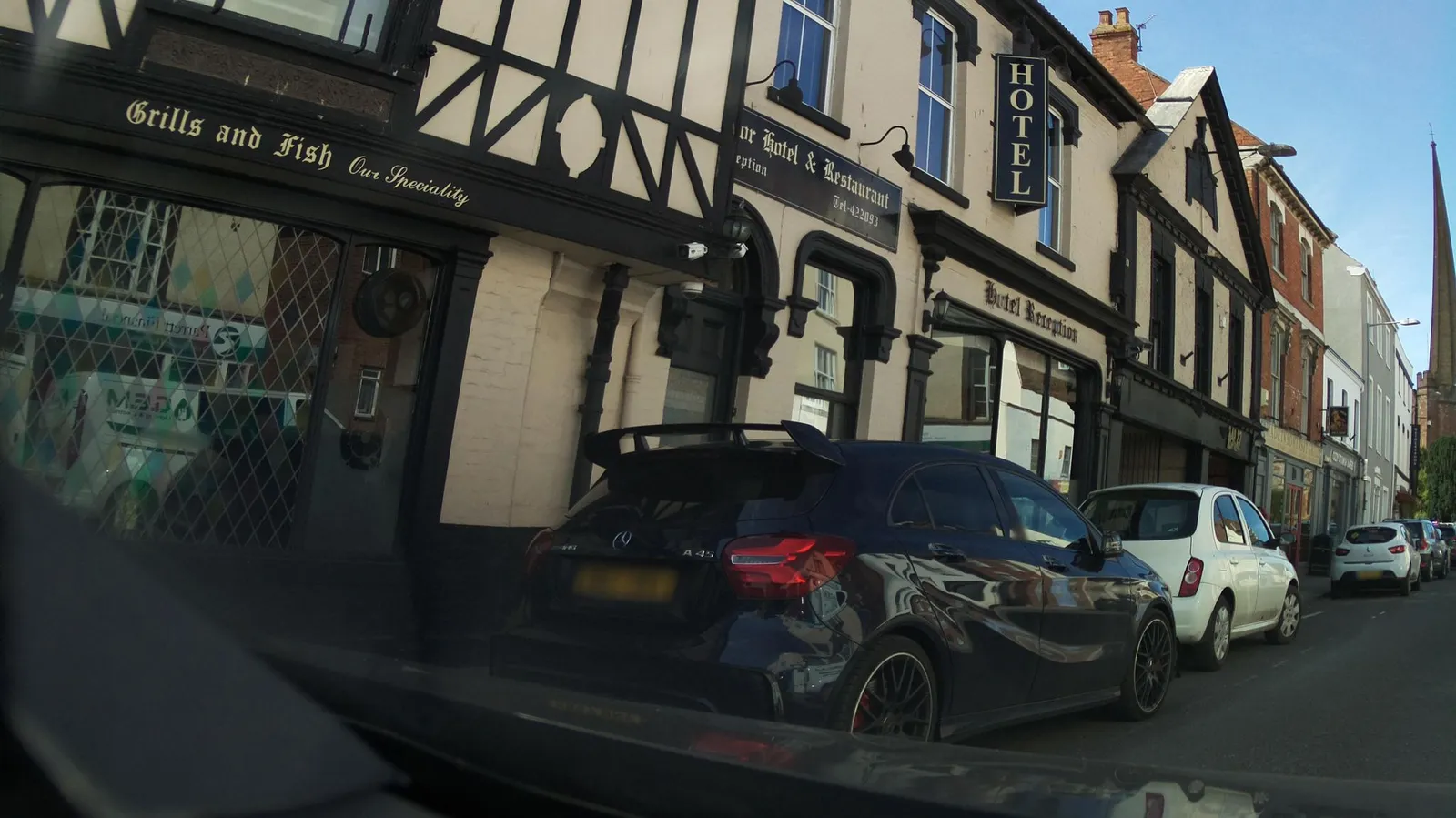 The Tudor Hotel & Restaurant — street-level view