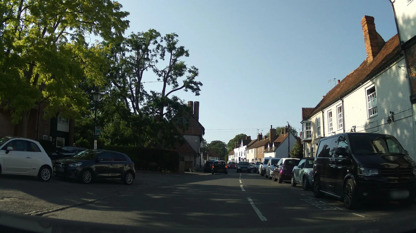 The White Hart Hotel — street-level view