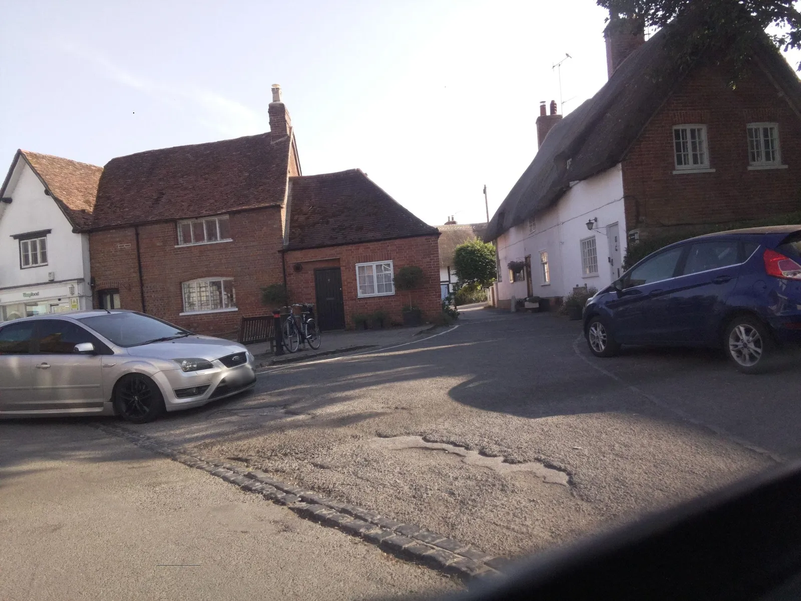 The White Hart Hotel — street-level view