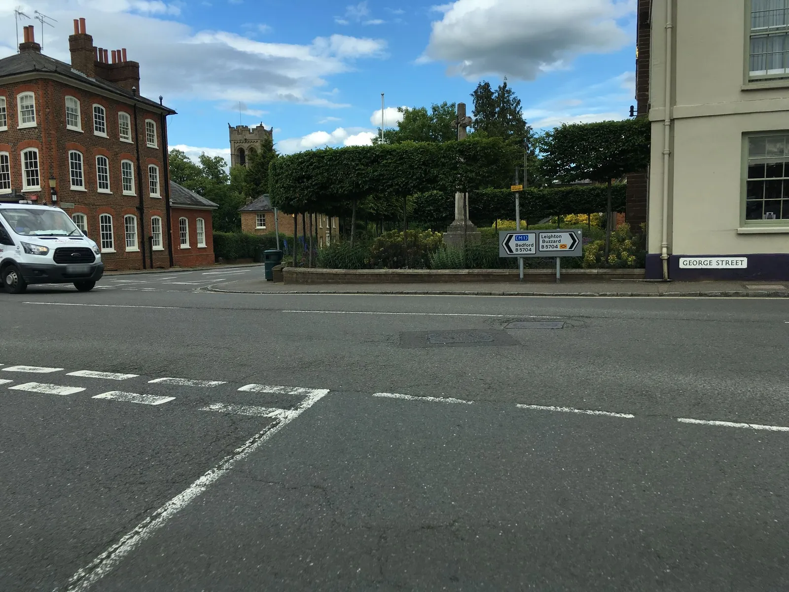 The Woburn Hotel — street-level view
