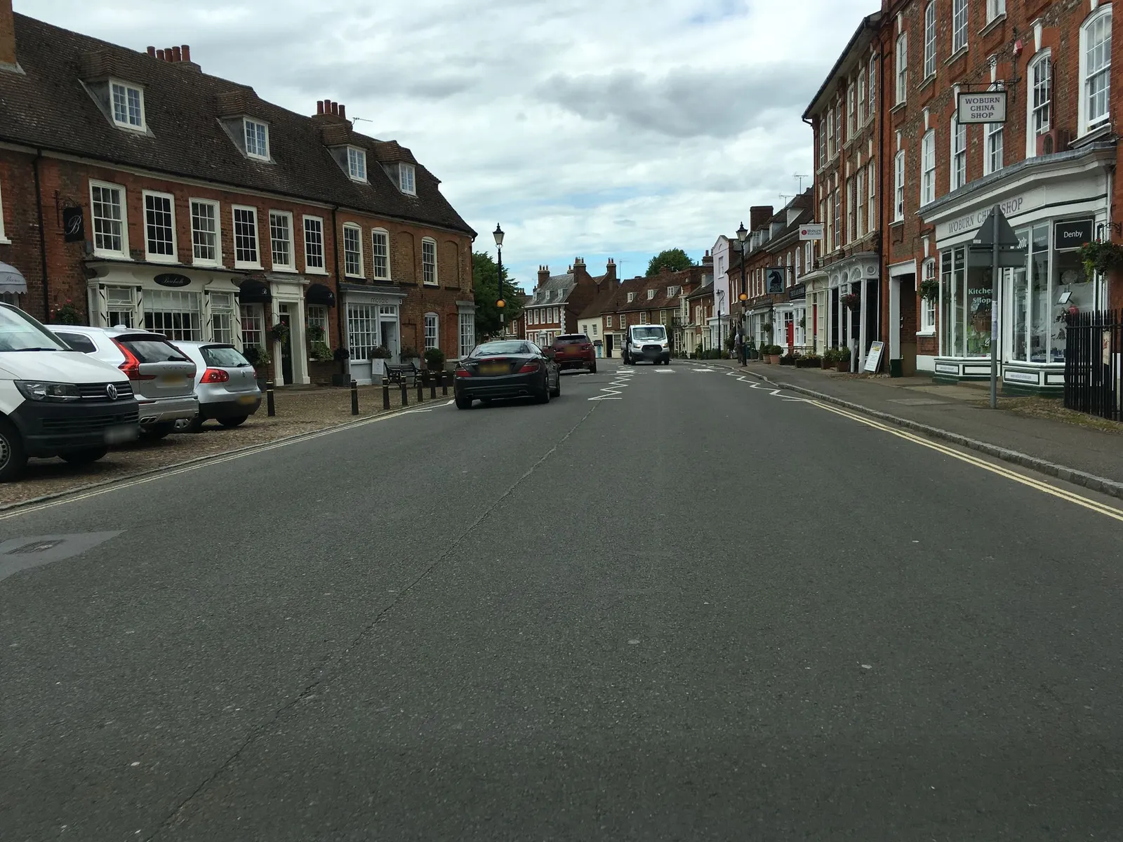 The Woburn Inn — street-level view