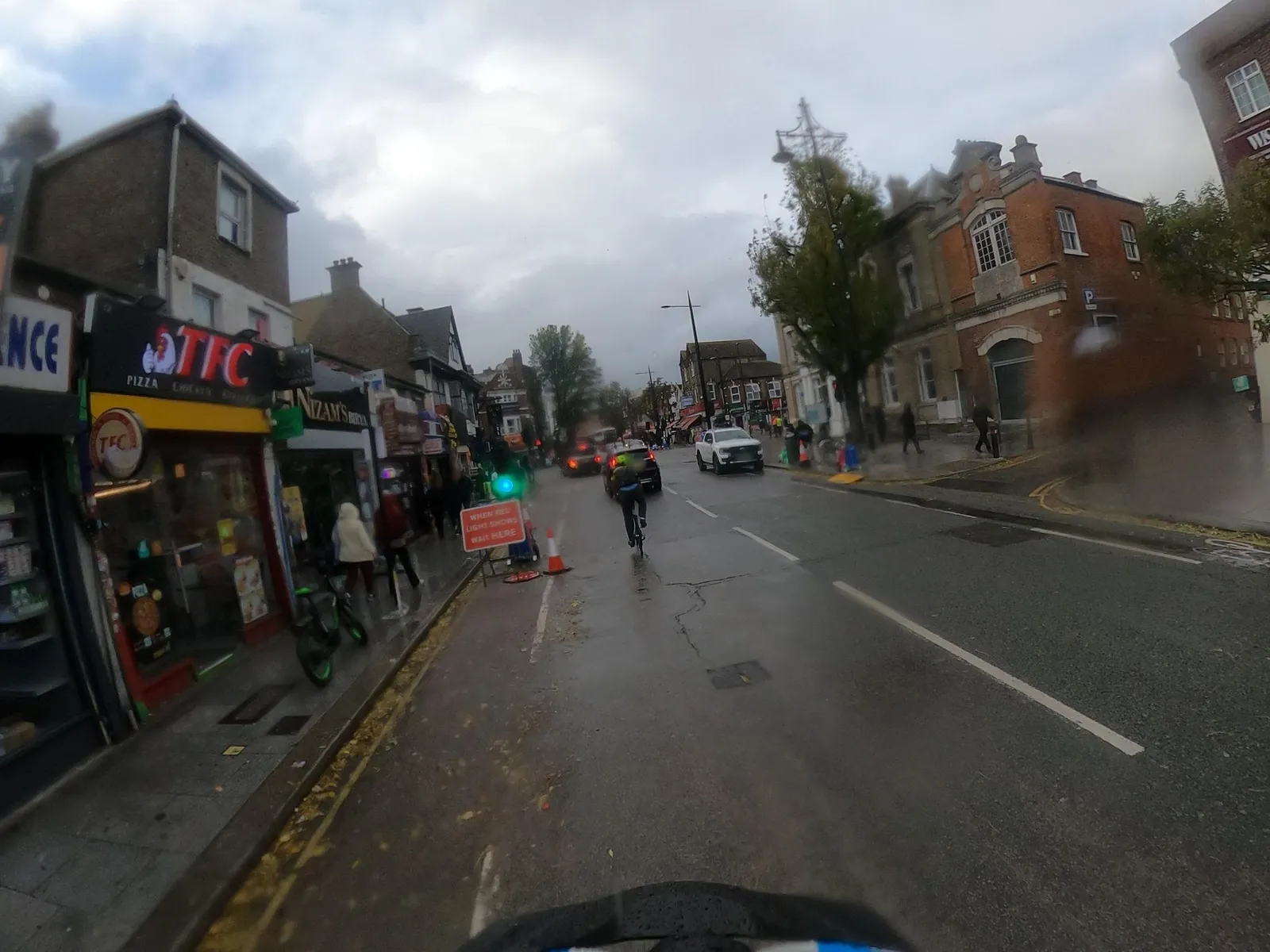 Three Horseshoes — street-level view